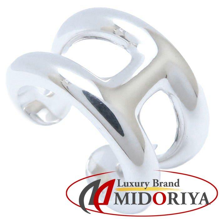 HERMES エルメス オスモズ リング 指輪 PM #52 12号 H102539B シルバー