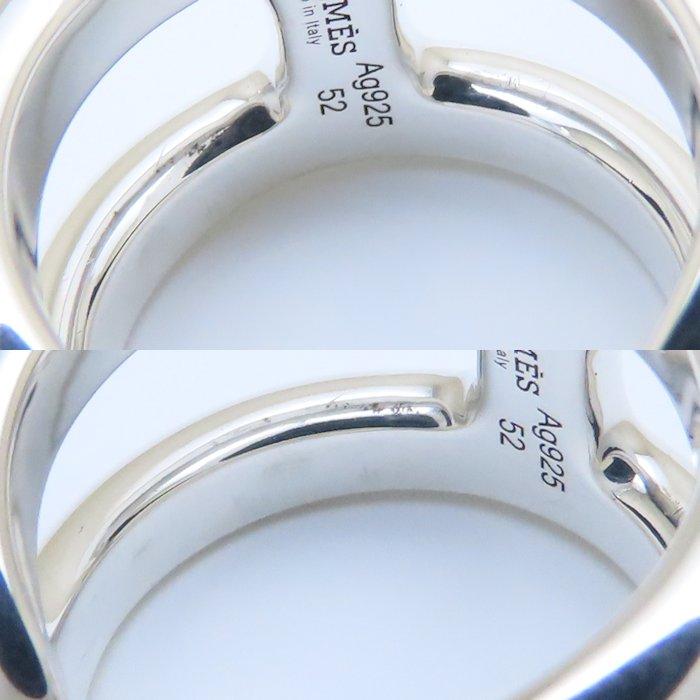 HERMES（エルメス） オスモズ リング 指輪 PM #52 12号 H102539B