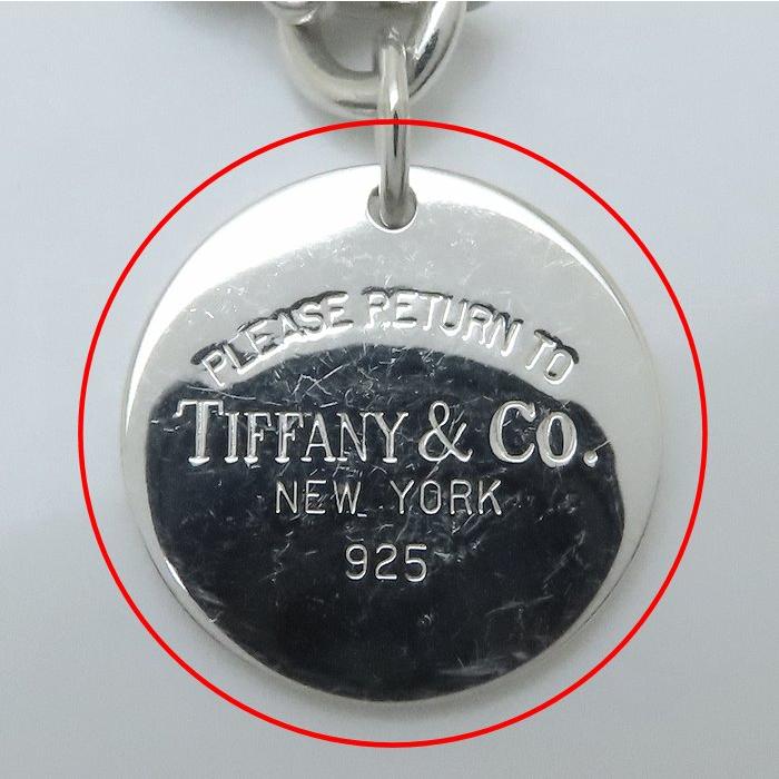 ティファニー ブレスレット リターントゥティファニー ラウンドタグシルバー リターントゥ ラウンドタグブレスレット シルバー ヴィンテージ