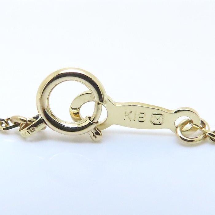 MIKIMOTO ミキモト パフュームモチーフ ネックレス ダイヤモンド0.02ct 香水瓶 K18YG イエローゴールド レディース/294539【中古】_5