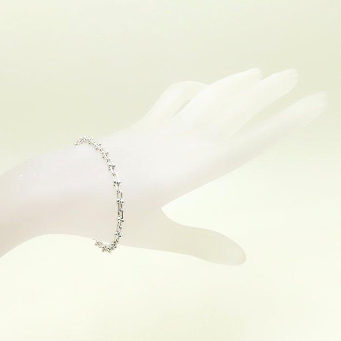 【美品】Tiffany マイクロリンク　ブレスレット　925 美品】Tiffany マイクロリンク ブレスレット 925 絶対欲しい