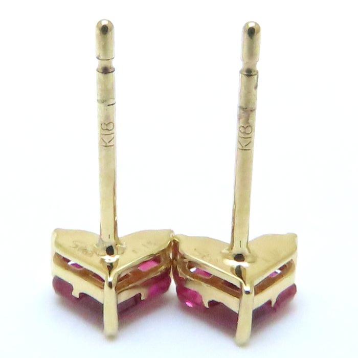 STAR JEWELRY（スタージュエリー） ミステリアスハート ピアス ルビー
