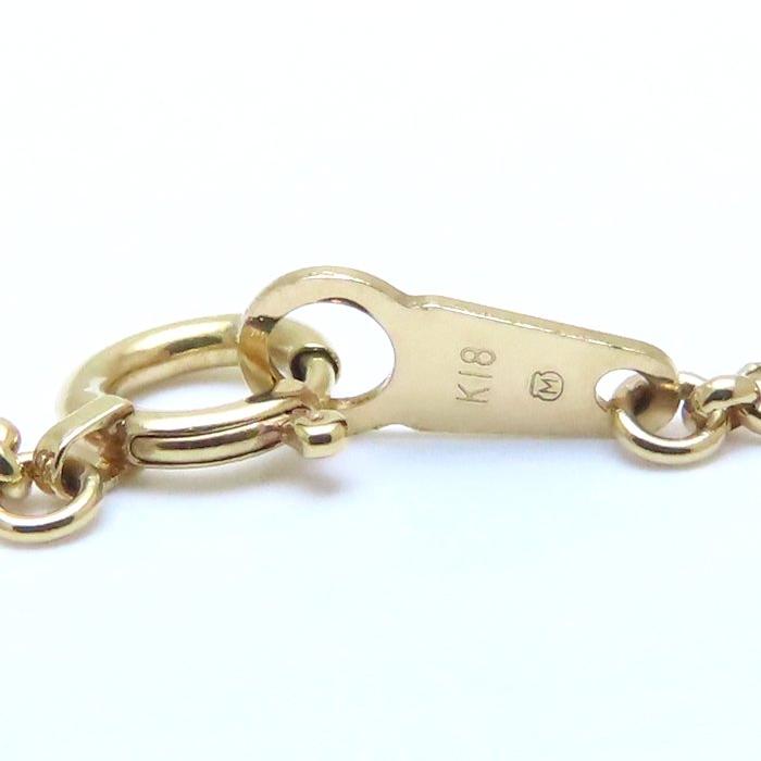 MIKIMOTO ミキモト パール ネックレス 真珠7.4ミリ K18YG イエローゴールド レディース/294562【中古】_5