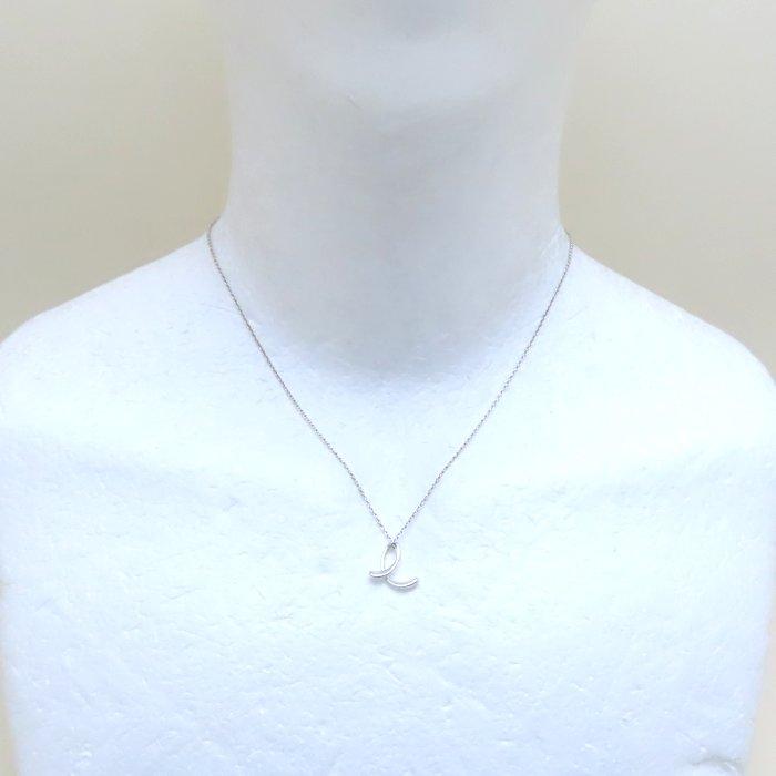 TIFFANY&Co.（ティファニー） イニシャル ネックレス 