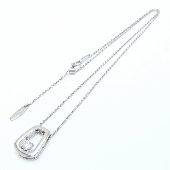 MONNICKENDAM モニッケンダム ダイヤモンド ネックレス ダイヤモンド0.30ct Pt900プラチナxPt850プラチナ レディース/294631【中古】