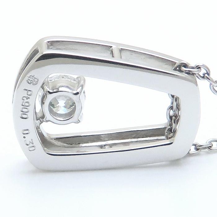 MONNICKENDAM モニッケンダム ダイヤモンド ネックレス ダイヤモンド0.30ct Pt900プラチナxPt850プラチナ レディース/294631【中古】