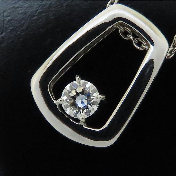 MONNICKENDAM モニッケンダム ダイヤモンド ネックレス ダイヤモンド0.30ct Pt900プラチナxPt850プラチナ レディース/294631【中古】