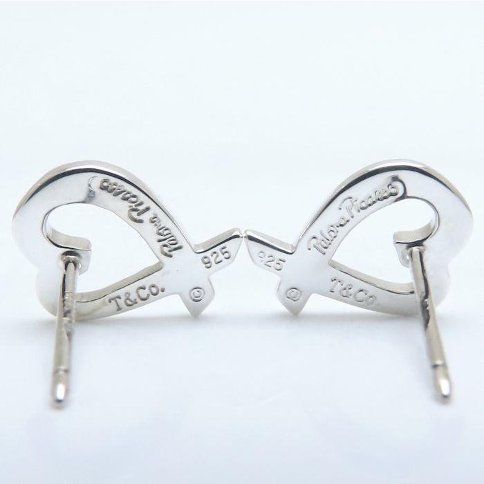 TIFFANY&Co.（ティファニー） ラビングハート ピアス シルバー925