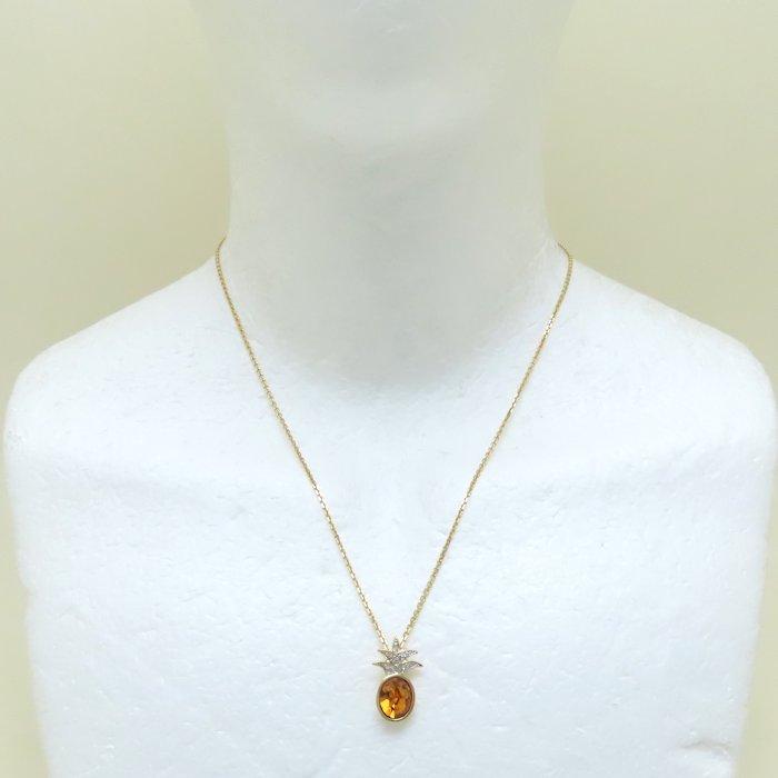 SWAROVSKI（スワロフスキー） パイナップルモチーフ ネックレス 