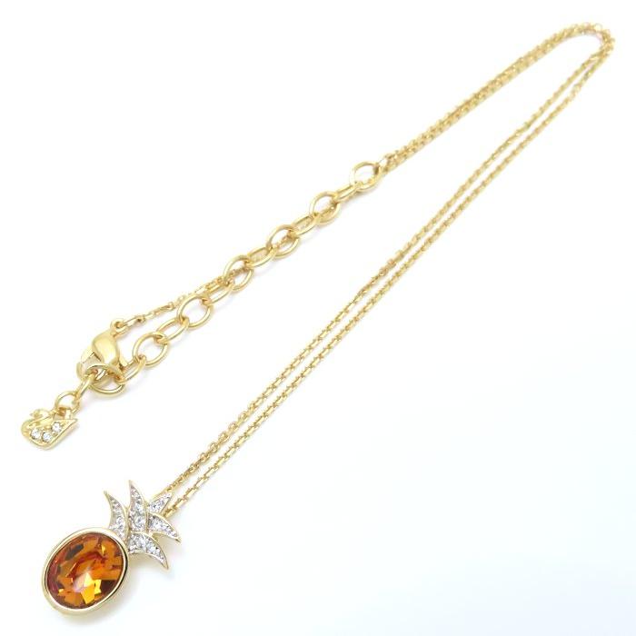 SWAROVSKI（スワロフスキー） パイナップルモチーフ ネックレス