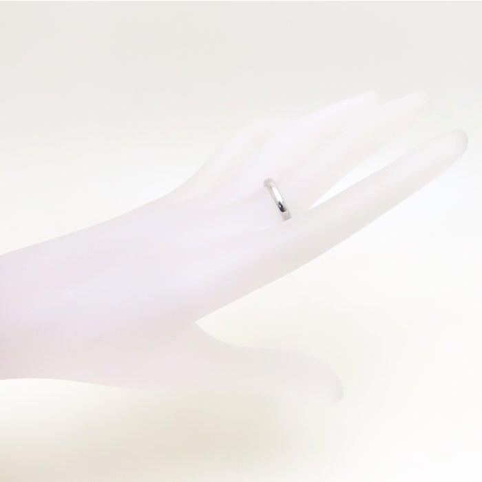 新品同様　ティファニー　Ptウェディング　バンドリング　12.5号　新品仕上げ済 ティファニー ハーモニー ウェディング バンド リング #12.5 Pt950 箱