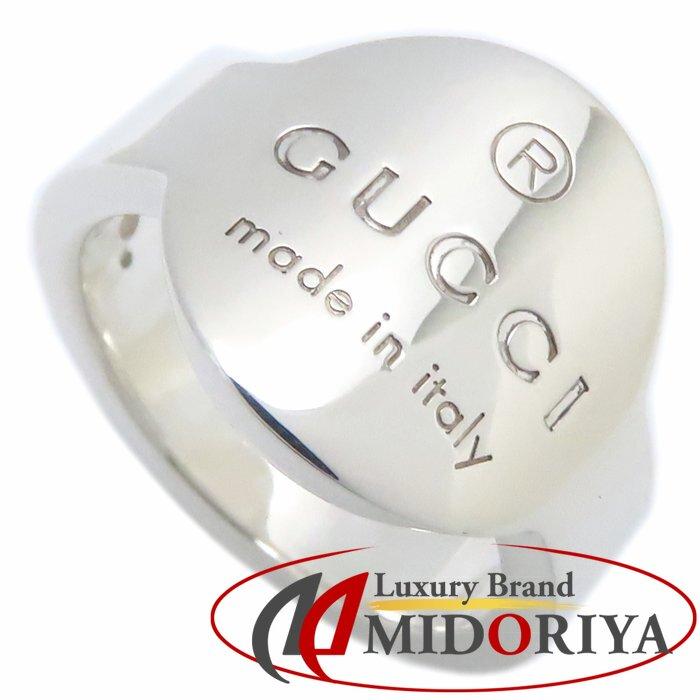 GUCCI（グッチ） ロゴ リング 指輪 #16 15.5号 シルバー925 レディース