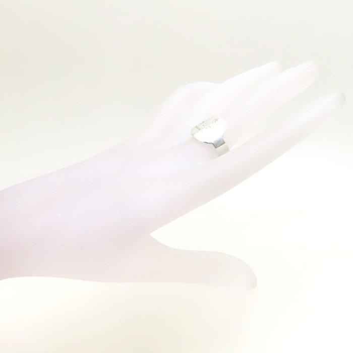 [1-F] GUCCI / Silver925 / 16号 Gロゴ リング GUCCI（グッチ） ロゴ リング 指輪 #16 15.5号 シルバー925 レディース