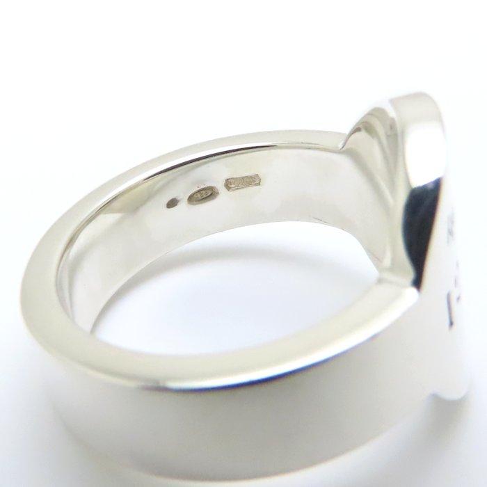 GUCCI（グッチ） ロゴ リング 指輪 #16 15.5号 シルバー925 レディース