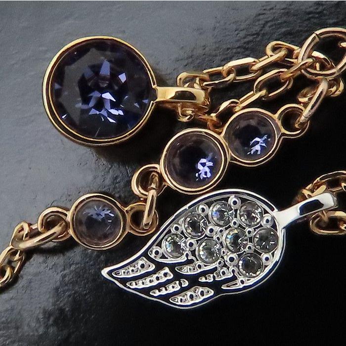 SWAROVSKI（スワロフスキー） フェザー ネックレス クリスタル PGP 