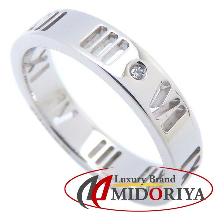 ティファニー　アトラスリング 楽天市場】ティファニー アトラス リング 指輪 8号 18金 K18ホワイト