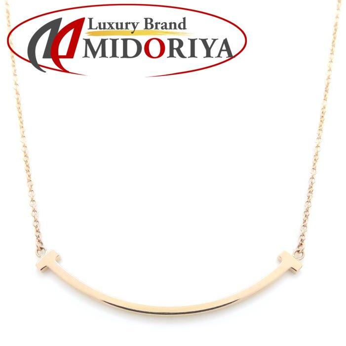 TIFFANY&Co.（ティファニー） Tスマイル ネックレス スモール K18RG