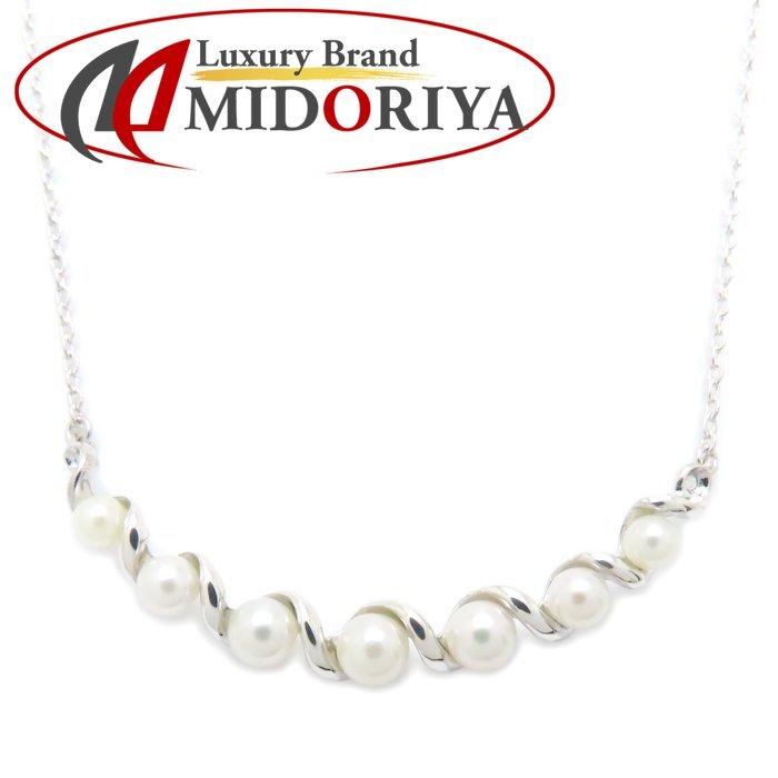 MIKIMOTO（ミキモト） パール ネックレス 真珠3.5〜4.8ミリ シルバー
