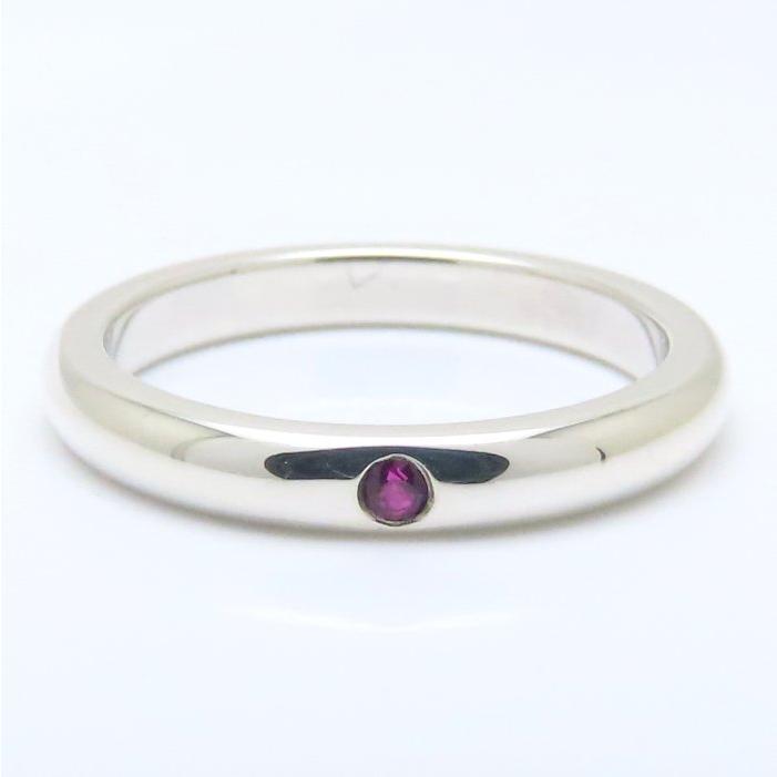 TIFFANY&Co.（ティファニー） スタッキングバンド リング 指輪 ルビー