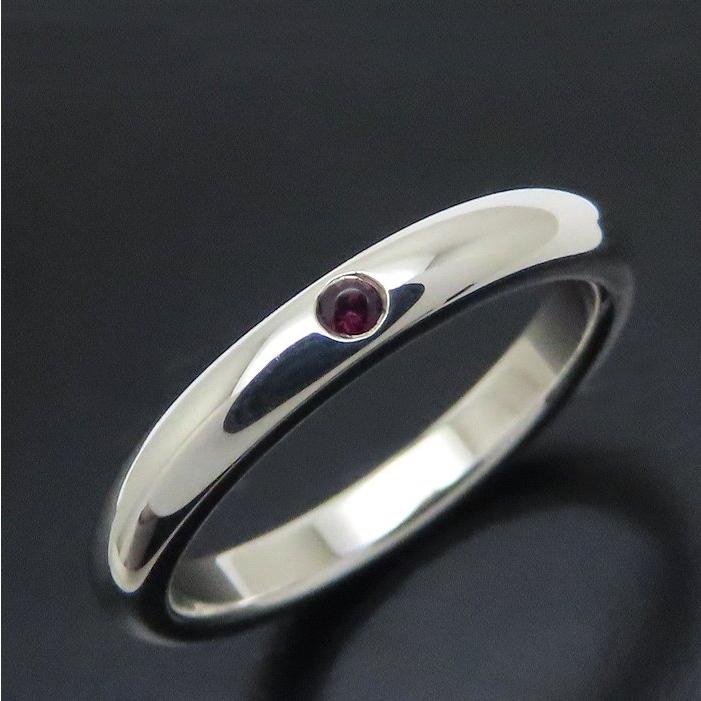 TIFFANY&Co.（ティファニー） スタッキングバンド リング 指輪 ルビー