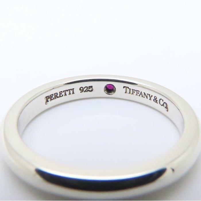 TIFFANY&Co.（ティファニー） スタッキングバンド リング 指輪 ルビー