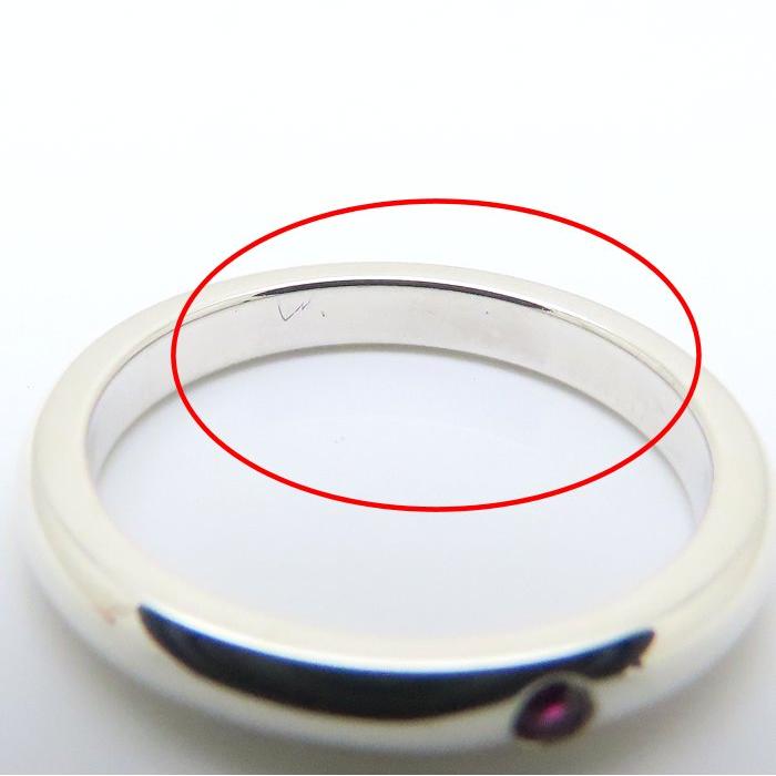 TIFFANY&Co.（ティファニー） スタッキングバンド リング 指輪 ルビー