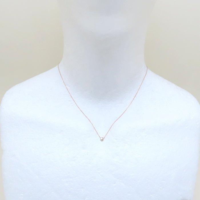 STAR JEWELRY スタージュエリー ムーンセッティング ネックレス