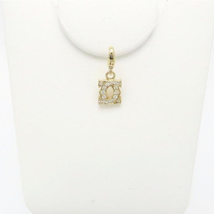 Cartier（カルティエ） 2C ペンダントトップ チャーム ダイヤモンド 