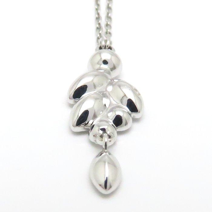 スワロフスキー リーフ クリスタルネックレス シルバー SWAROVSKI（スワロフスキー） クリスタル ネックレス リーフ シルバー