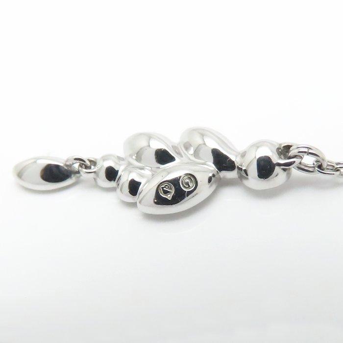 SWAROVSKI（スワロフスキー） クリスタル ネックレス リーフ シルバー