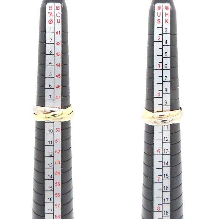 Cartier トリニティリング ♯48 8号サイズ Cartier（カルティエ） トリニティ リング 指輪 スモールモデル #48 8