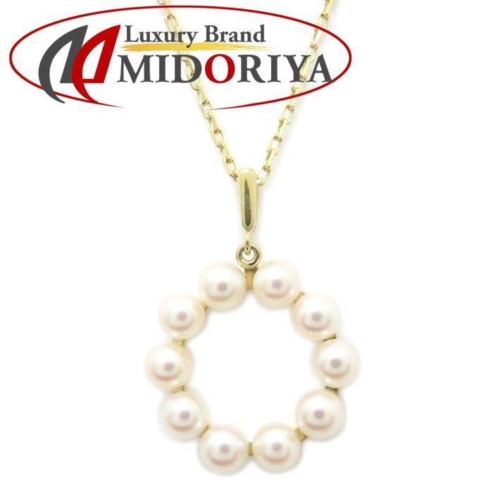 MIKIMOTO（ミキモト） ベビーパール ネックレス リーフモチーフ 真珠 