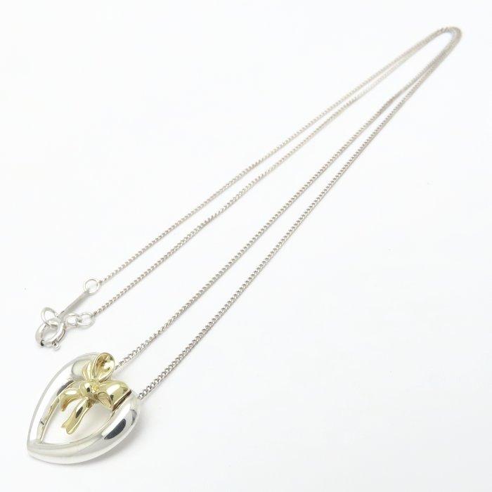 TIFFANY&Co.（ティファニー） ハートリボン ネックレス シルバー