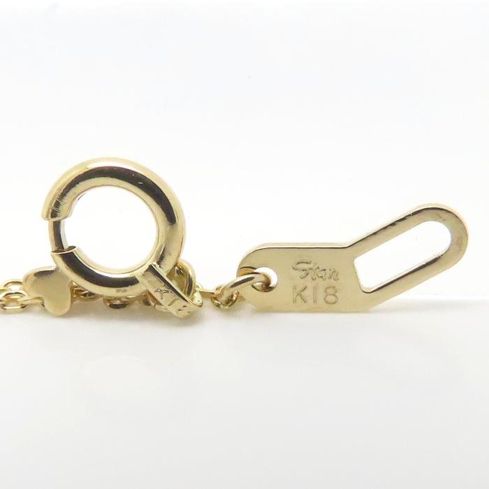 STAR JEWELRY スタージュエリー ミステリアスハート ネックレス ルビー ダイヤモンド0.03ct K18YG レディース/295015【中古】