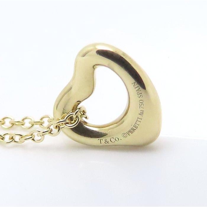 TIFFANY&Co.（ティファニー） オープンハート ネックレス 7mm エルサ