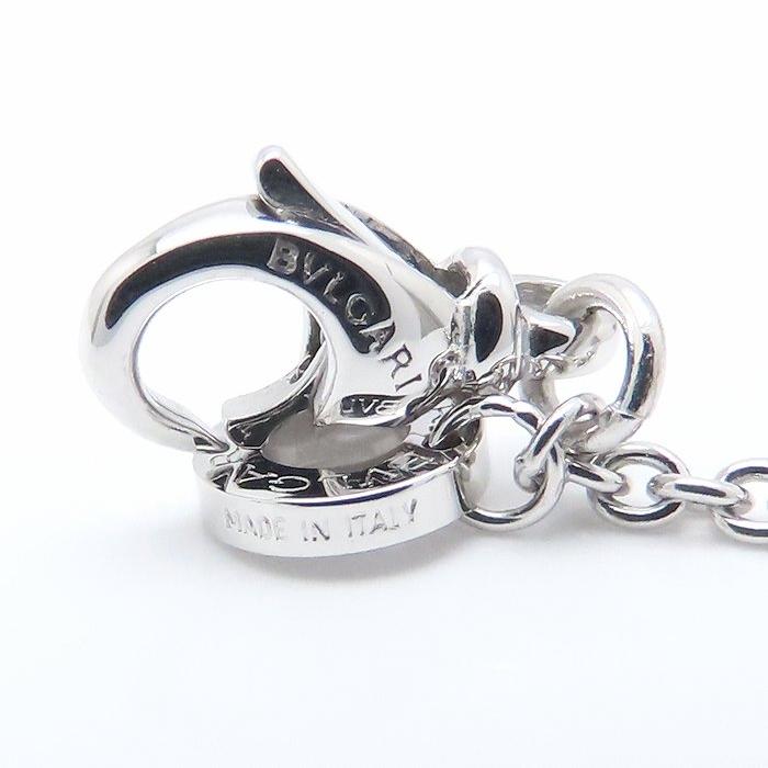 BVLGARI ブルガリ ビーゼロワン ネックレス B.zero1 K18WG ホワイトゴールド レディース/295053【中古】