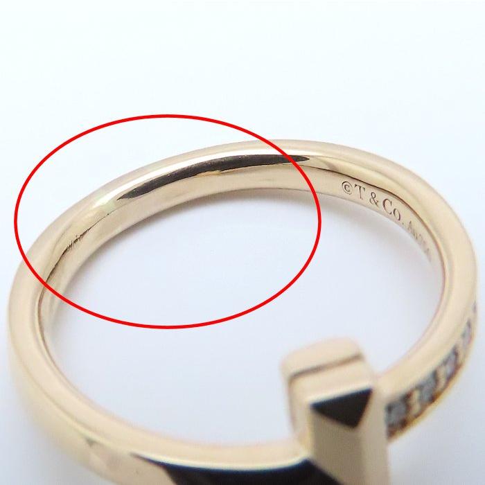 TIFFANY&Co.（ティファニー） Tワンナロー リング 指輪 ダイヤモンド