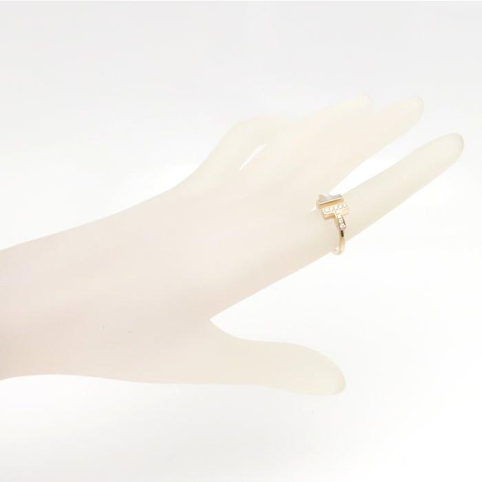 TIFFANY&Co.（ティファニー） Tワイヤー リング 指輪 マザーオブパール