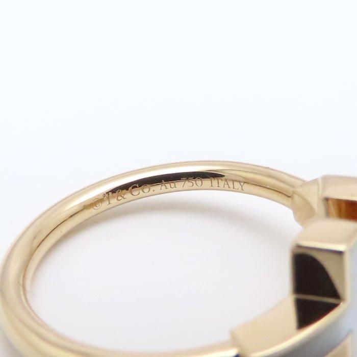 TIFFANY&Co.（ティファニー） Tワイヤー リング 指輪 マザーオブパール