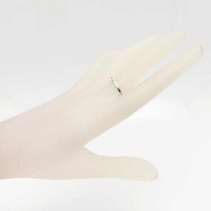 TIFFANY&Co.（ティファニー） ミルグレイン リング 指輪 17号 Pt950