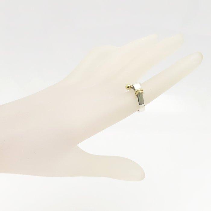 TIFFANY&Co.（ティファニー） フック＆アイ リング 指輪 10号 シルバー