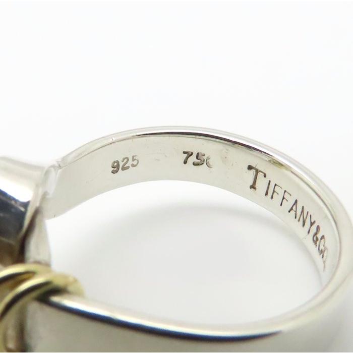 TIFFANY&Co.（ティファニー） フック＆アイ リング 指輪 10号 シルバー