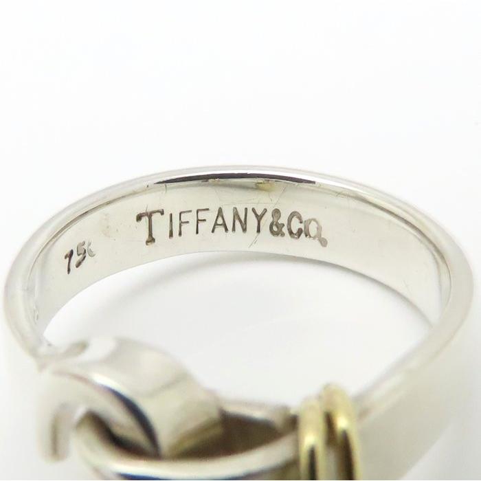 TIFFANY&Co.（ティファニー） フック＆アイ リング 指輪 10号 シルバー