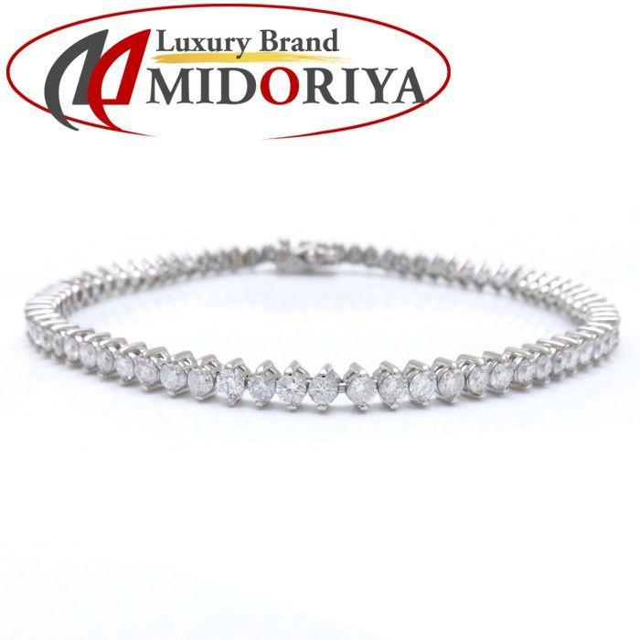 ダイヤモンドブレスレット Pt850 ダイヤモンド3.00ct プラチナ 