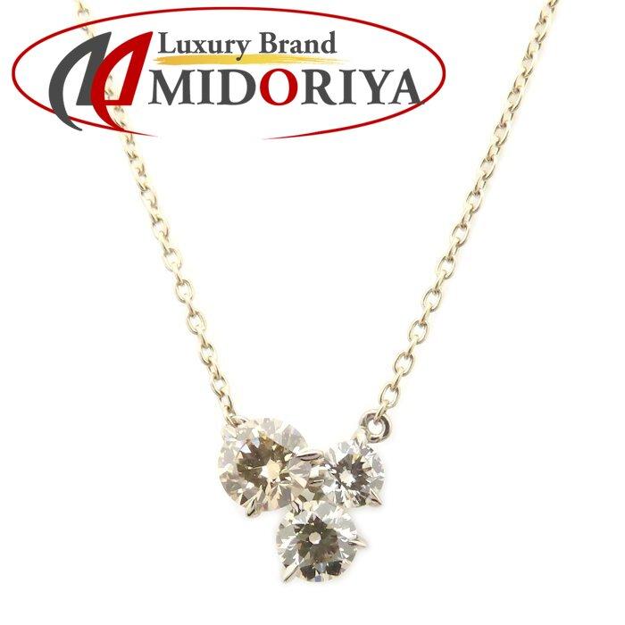 Kashikey カシケイ ムク ネックレス ブラウンダイヤモンド0.55ct