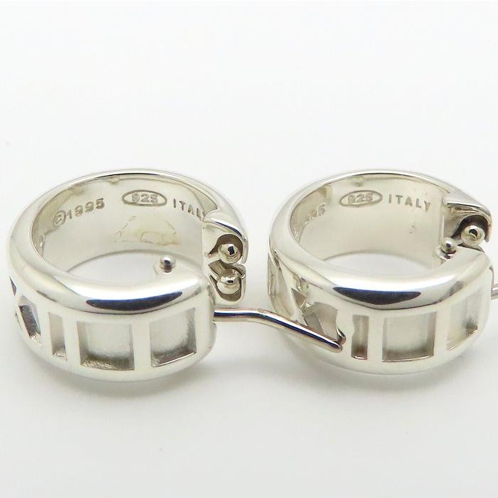 美品 Tiffanyティファニー アトラス フープ ピアス 片耳 シルバー925 TIFFANY&Co.（ティファニー） フープ ピアス アトラス シルバー925