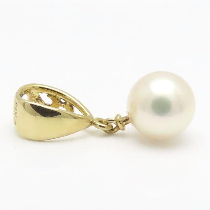 MIKIMOTO（ミキモト） パール ペンダントトップ 真珠7.1ミリ K18YG