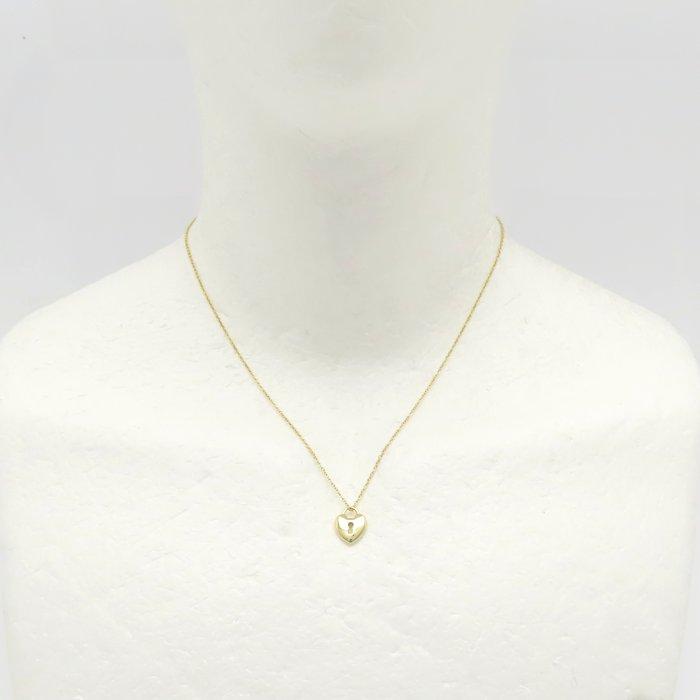 TIFFANY&Co.（ティファニー） ハートロック ネックレス K18YG イエロー