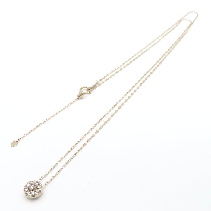Kashikey カシケイ アダマス ネックレス ブラウンダイヤモンド0.25ct
