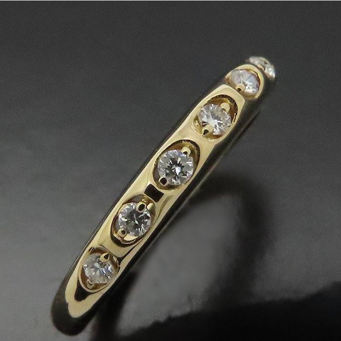 CELINE（セリーヌ） ダイヤモンド リング 指輪 ダイヤモンド0.13ct 12